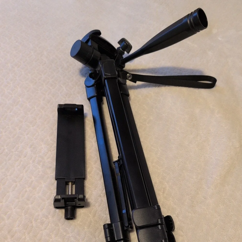 JOILCAN M30 Camera and Phone Tripod Black Aluminum